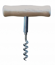 Wooden Handle Corkscrew.